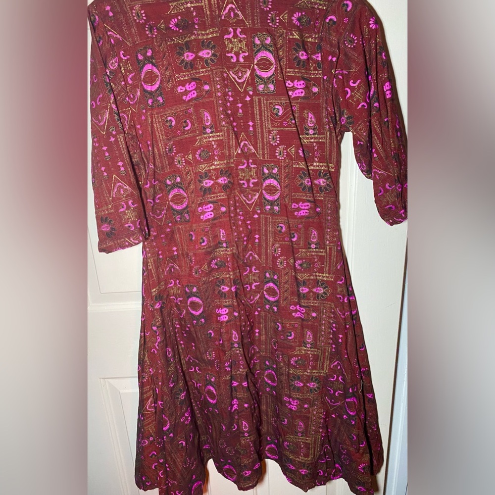 Authenic Rapunzel Alkapuri Baroda Ethnic Bohemian Traditional Wear, L‎ - Picture 4 of 4